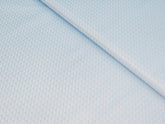 SKY BLUE MICRO TRIANGLE TEXTURED PRINT PLAIN PREMIUM MIX COTTON SHIRT FABRIC.